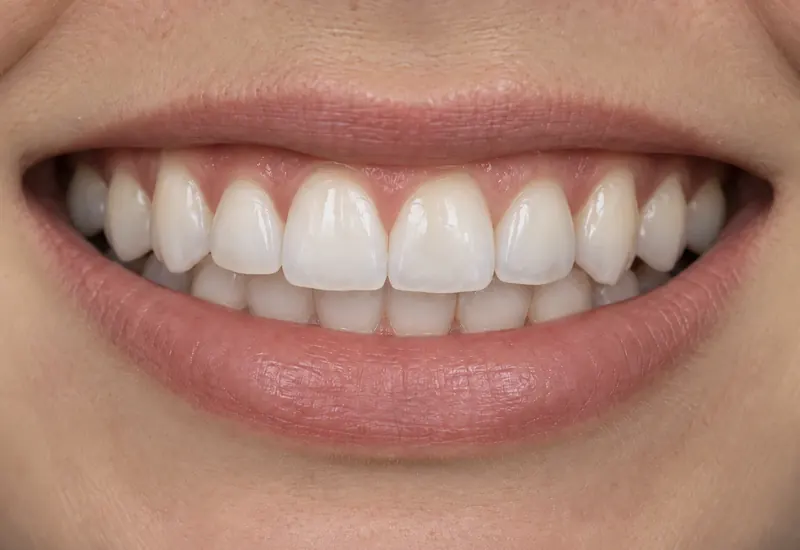 Depois do tratamento: implante dentário unitário